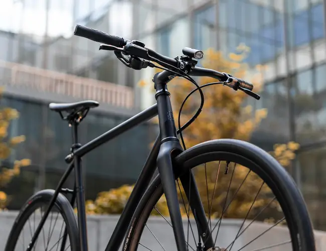 Comfortable riding position Comfortable riding position